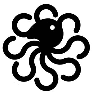 Octopus Logo stock